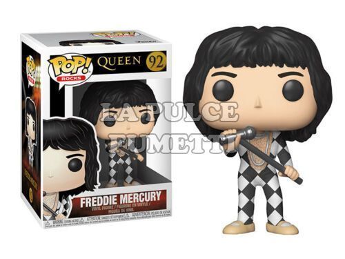 QUEEN: FREDDY MERCURY : VINYL FIGURE #   92 - POP ROCKS FUNKO